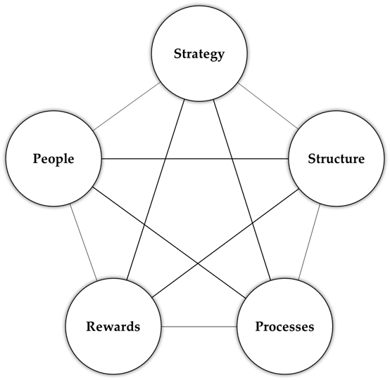 Graphic of the Galbraith Star Model