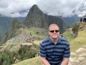 photo of dale at machu pichu